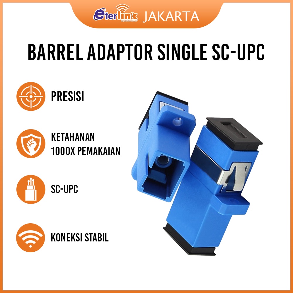 Jual Adapter Sambungan konektor SC UPC fiber Optik FTTH CATV penyambung ...