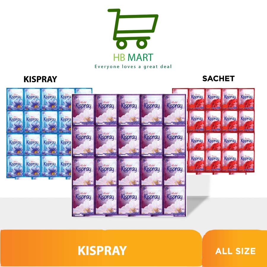 Jual Kispray Sachet Saset Renceng 12pcs | Shopee Indonesia