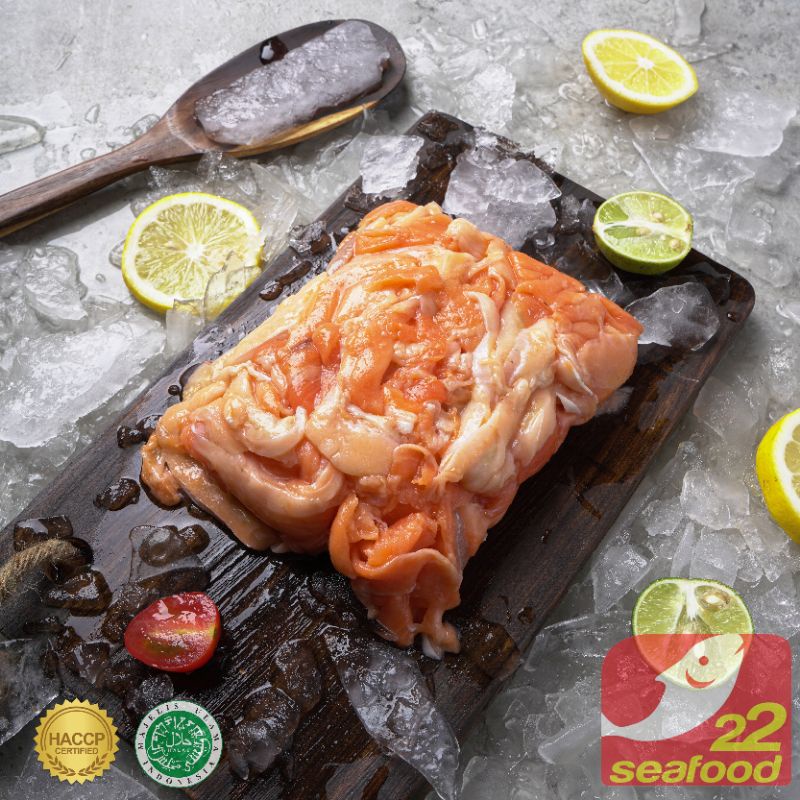 Jual Salmon Scrape Meat 150 gram / Daging Kasar / Seafood 22 | Shopee ...