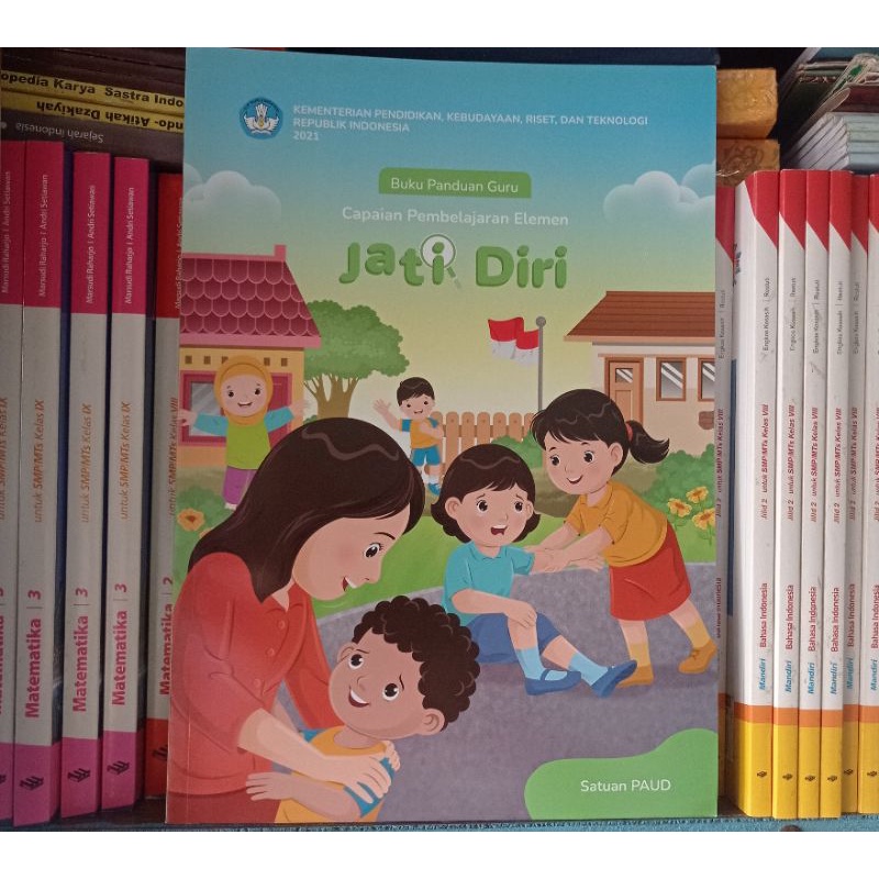 Jual Buku Panduan Guru Capaian Pembelajaran Elemen Jati Diri Satuan Paud Shopee Indonesia 