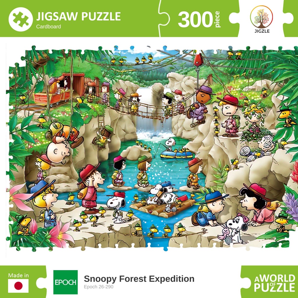 Jual Epoch 26290 Peanuts Snoopy Forest Expedition Jigsaw Puzzle