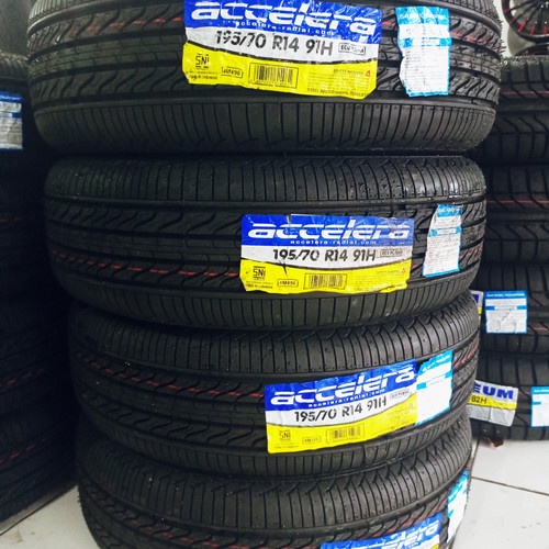 Jual Ban Mobil Radial Ring 14 ACCELERA ECO PLUSH 195 70 R14 Tubles ...