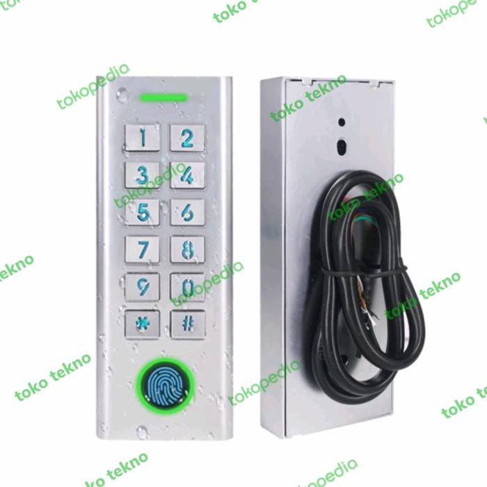 Jual Waterproof Scanner Fingerprint Standalone Access Control Keypad ...