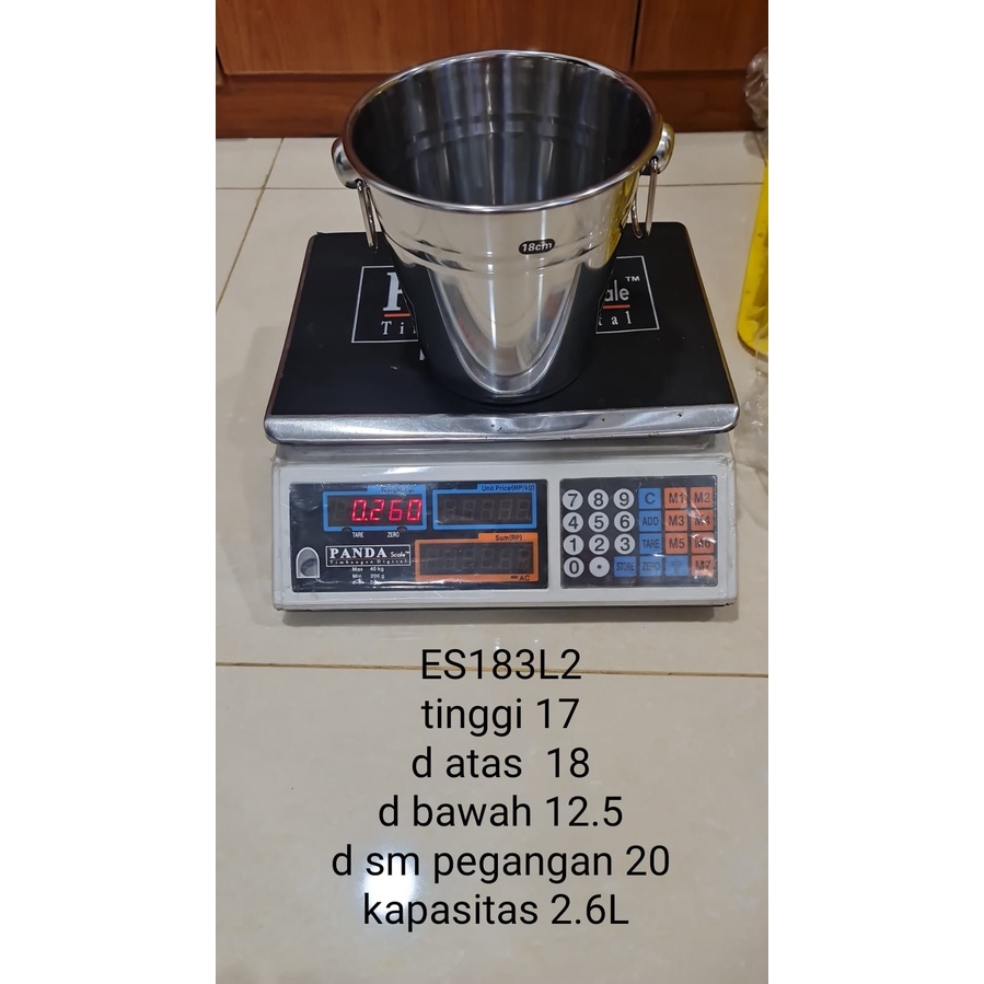 Jual Homemaster Ember/Bucket Es/Ice Champagne/Bir/Beer/Wine Stainless ...