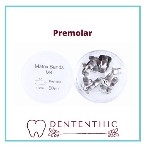 Jual Dental Matriks M4 / Dental sectional matrix band contoured ginjal ...