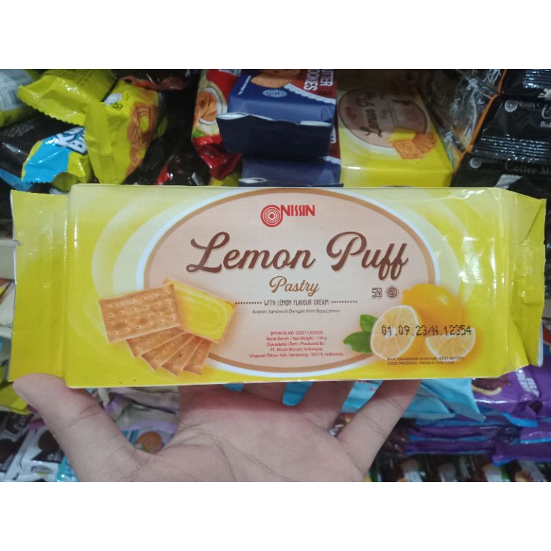 Jual Nissin Lemon Puff 150gr | Shopee Indonesia
