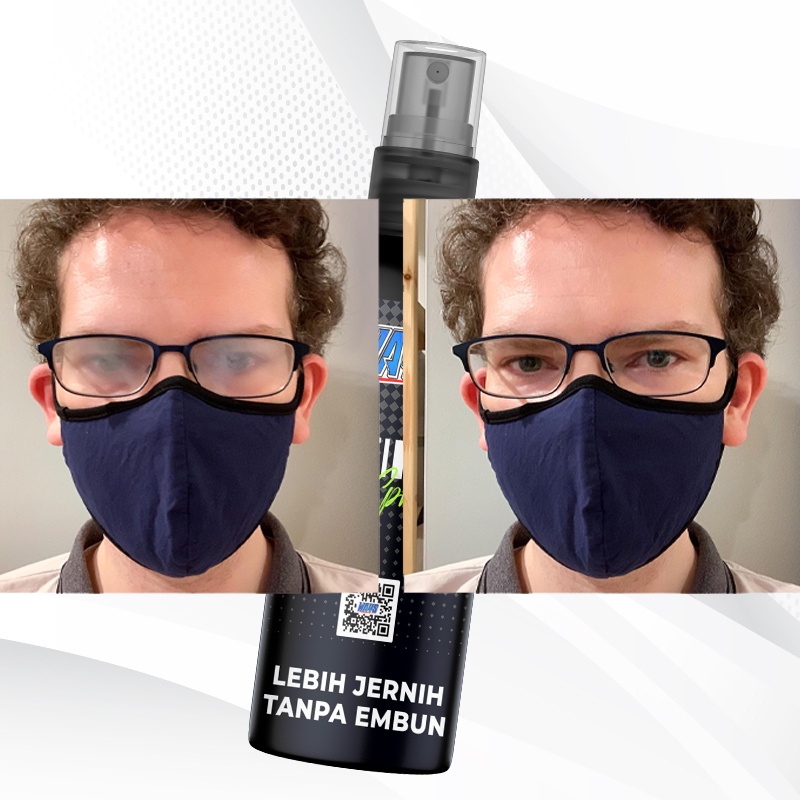 Jual WAYS ANTIFOG SPRAY Anti Embun Uap / Anti Fog Pembersih Kacamata ...