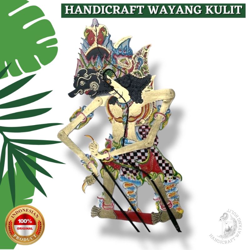 Jual Wayang Kulit Asli Tugu Wasesa 60 Cm Standar Dalang Shopee Indonesia