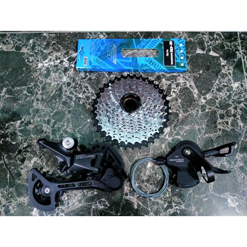 Jual Groupset grupset Shimano Deore M5100 M5120 M4100 10 Speed Ulir Drat Freewheel Federal Jadul Original Shopee Indonesia