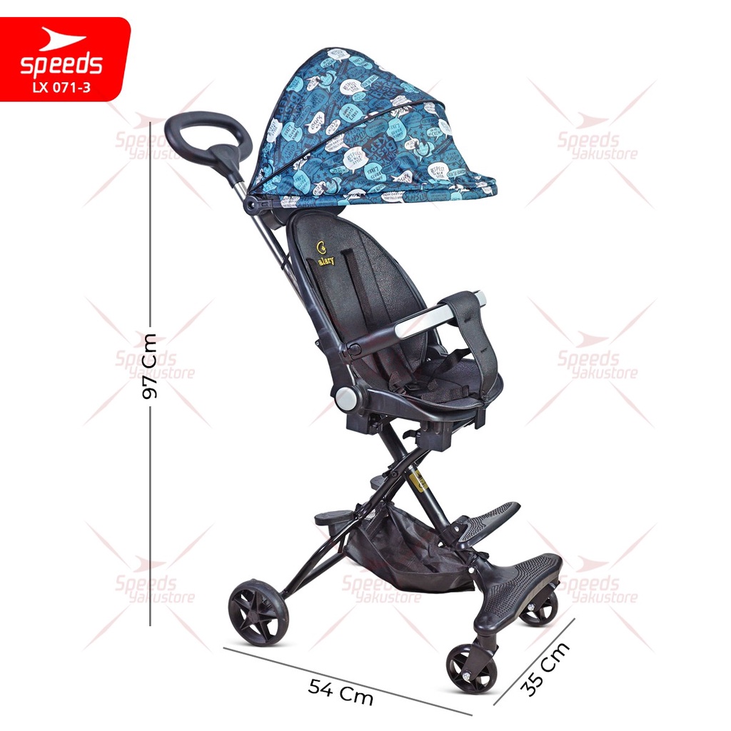 Jual SPEEDS Kereta Dorong Bayi Anak Stroller Bayi Baby Lipat Baby Stroller Mini Trike 071 3 Shopee Indonesia