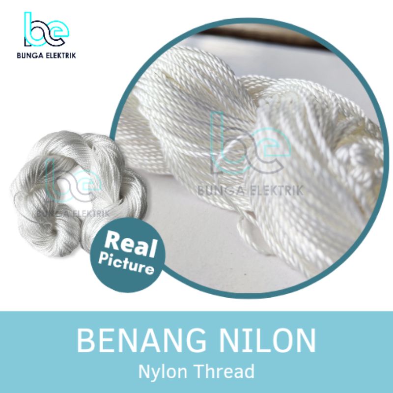 Jual BENANG NILON TALI NILON TALI IKAT LILITAN GULUNG DINAMO BENANG ...