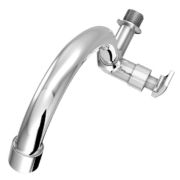 Jual Air Kran Dapur Keran Angsa Kitchen Faucet Wall Mounted A M Z Shopee Indonesia