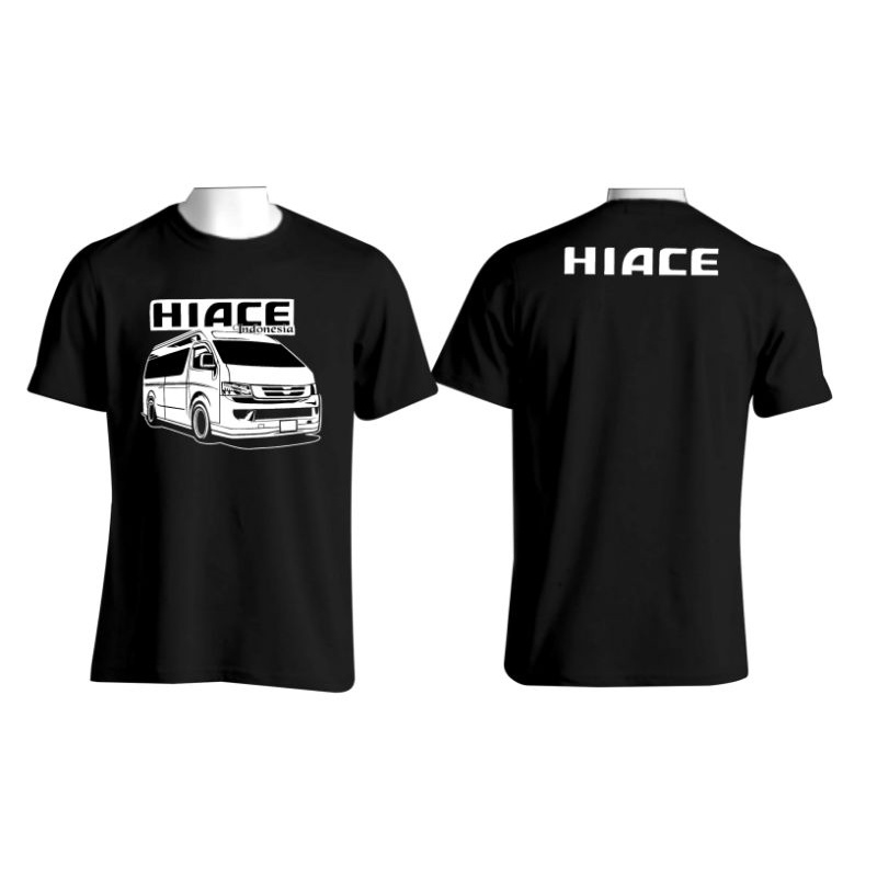 Jual Kaos Hiace Indonesia Sablon Plastisol 