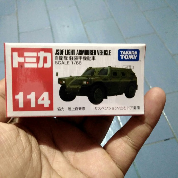 Jual Tr0748 Tomica 114 Jsdf Light Armoured Miniatur Diecast Alat Berat ...