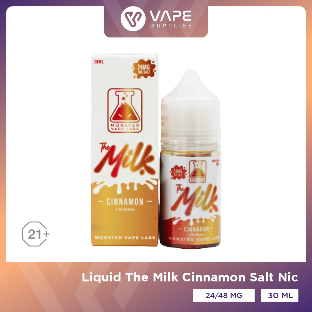 Jual Liquid The Milk Cinnamon Salt Nic 30ML by Monster Vape Labs USA Shopee Indonesia