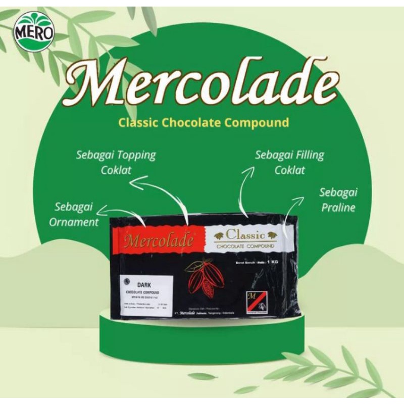 Jual Dark Compound Classic Mercolade 1kg | Shopee Indonesia