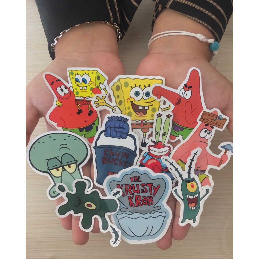 Jual STARLY - STIKER SPONGEBOB / SPONGEBOB / STIKER SPONGEBOB/STIKER