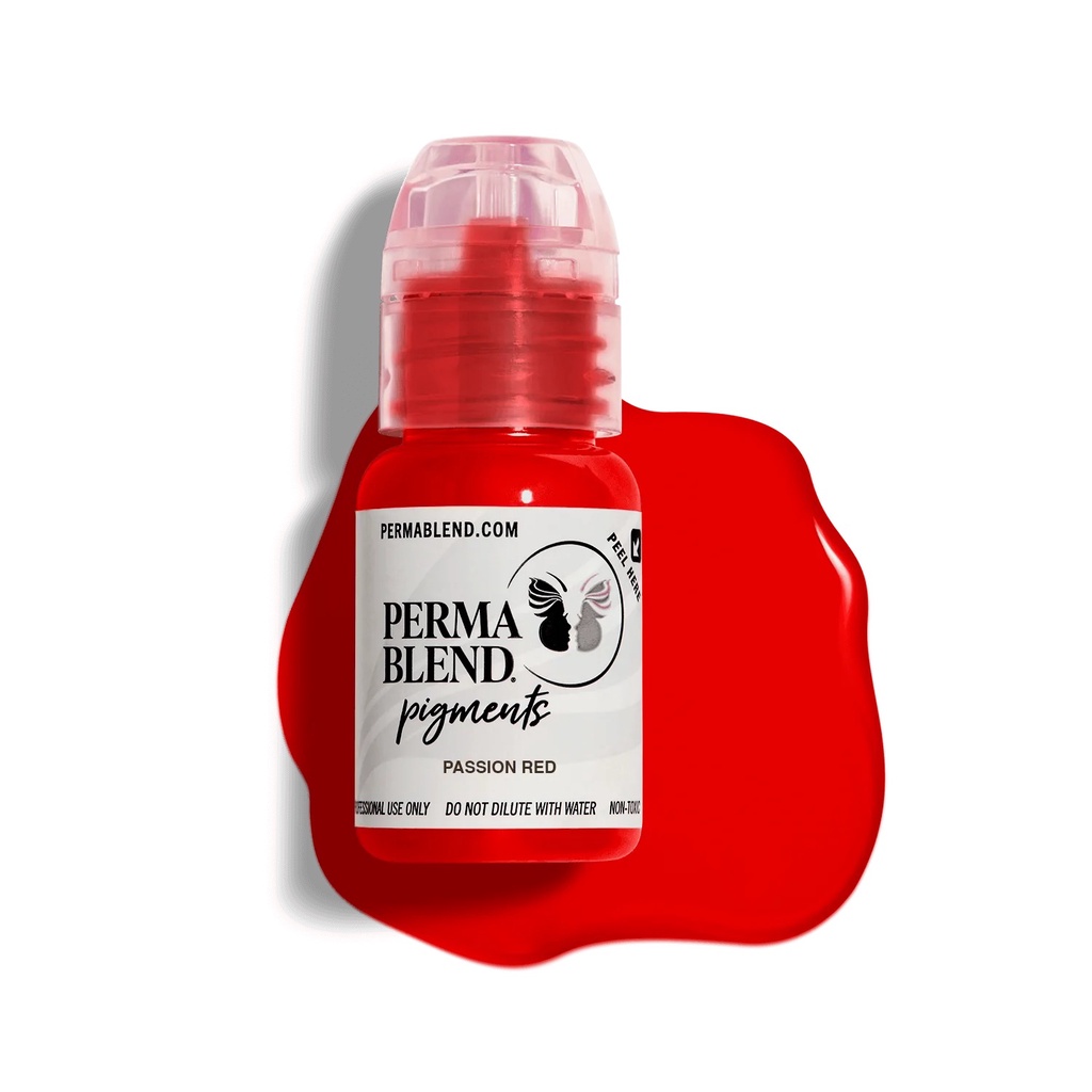 Jual Permablend Pigments Passion Red / Tinta Sulam Bibir Perma Blend