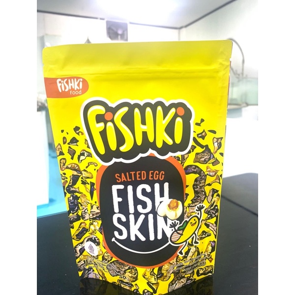 Jual FISHKI Salted Egg Fish Skin DORI 50 gr | Shopee Indonesia