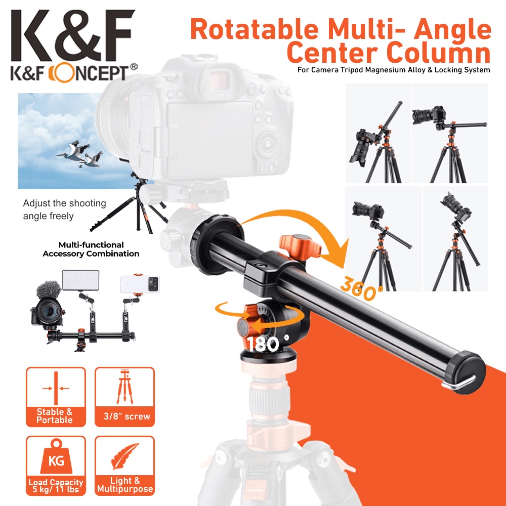 Jual KNF Concept Upgrade Rotatable Multi-Angle Center Column for Camera ...