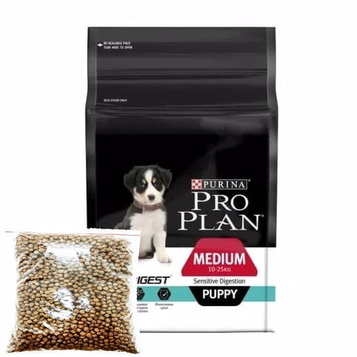 Jual Makanan Anjing Pro Plan Medium Puppy Sensitive Digestion Repack ...