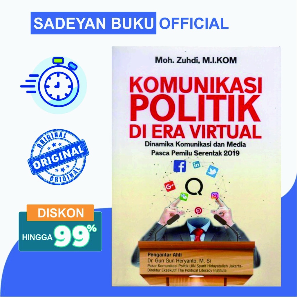 Jual Buku Komunikasi Politik Di Era Virtual - Matapadi | Shopee Indonesia