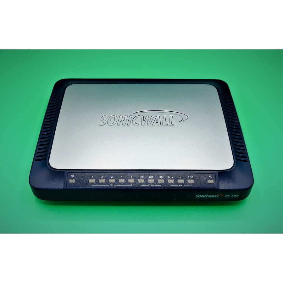 Jual SonicWALL TZ 170 VPN Firewall Router - 1 WAN, 1 Opt, 5 LAN Ports ...