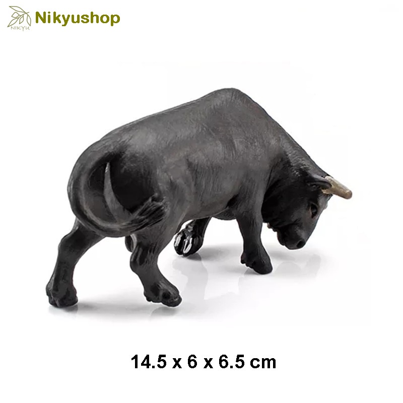 Jual [Nikyushop] Mainan Figure Hewan Pajangan Miniatur Animal Sapi ...