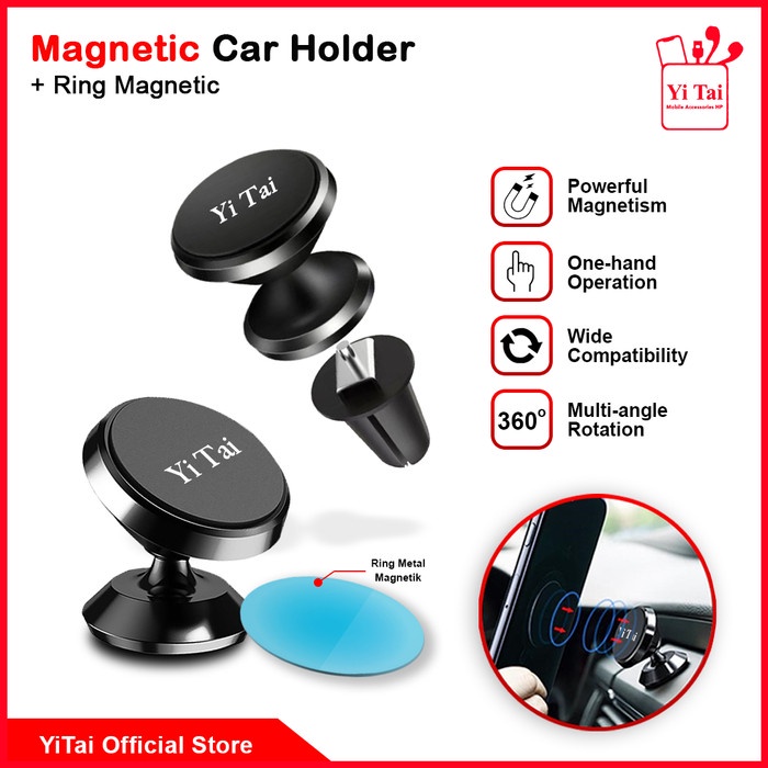 Jual YI TAI - HM01 HM02 Car Holder Mobil Magnetic | Shopee Indonesia
