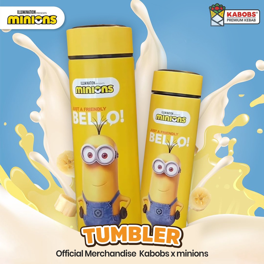 Jual Tumbler Minion Kevin Official Merchandise Kabobs x Minions Special