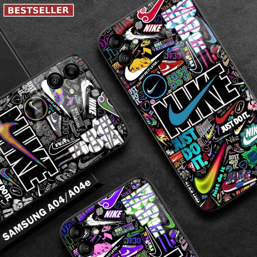 Jual Softcase Glass Kaca NEW NIKE [FC26] Samsung A04/A04e Terbaru ...