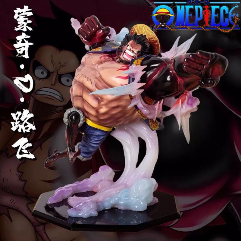 Jual Action Figure One Piece Monkey D Luffy Gear 4 Bounce Man Battle ...