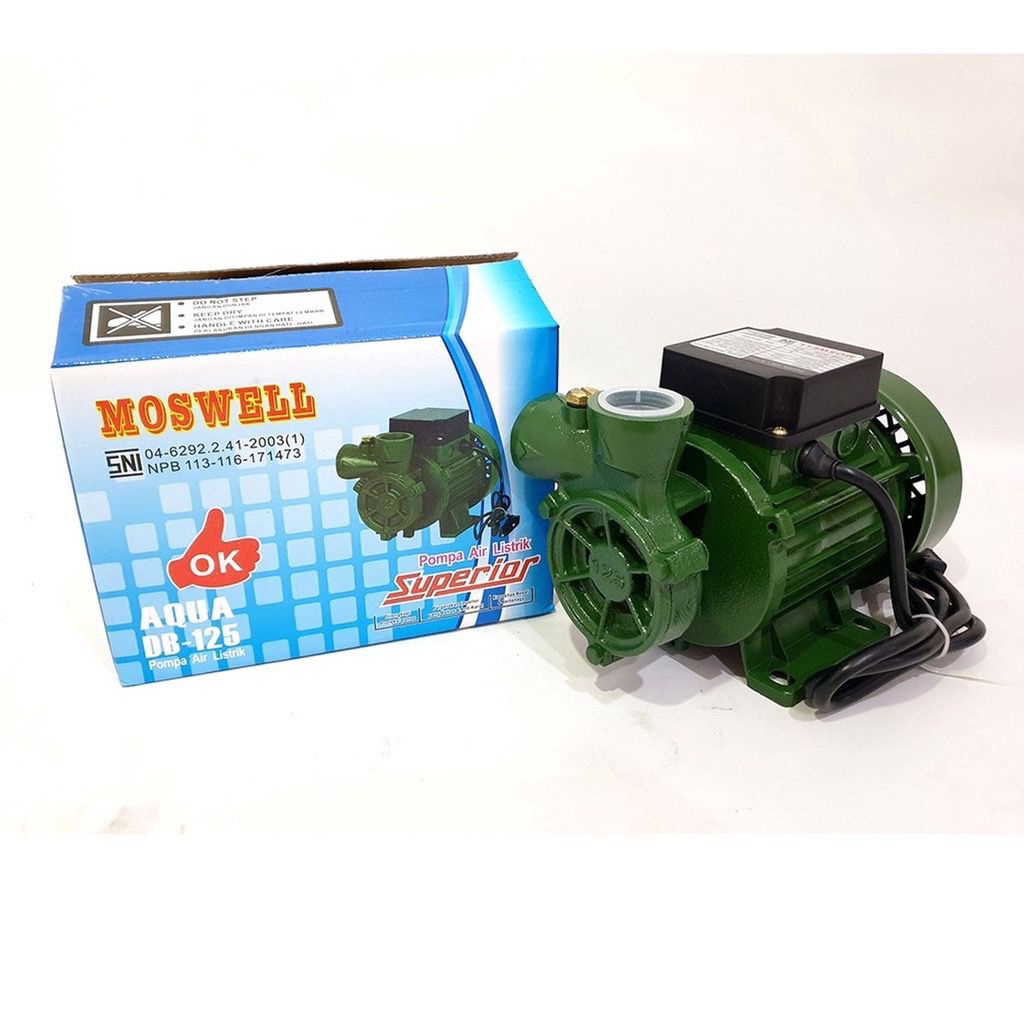 Jual Pompa Air MOSWELL DB-125 / Pompa Air DB 125 MOSWELL / Mesin Pompa ...