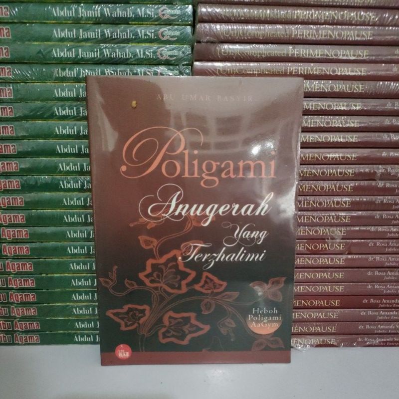 Jual Buku Murah Original Buku Poligami Anugerah Yang Terzhalimi