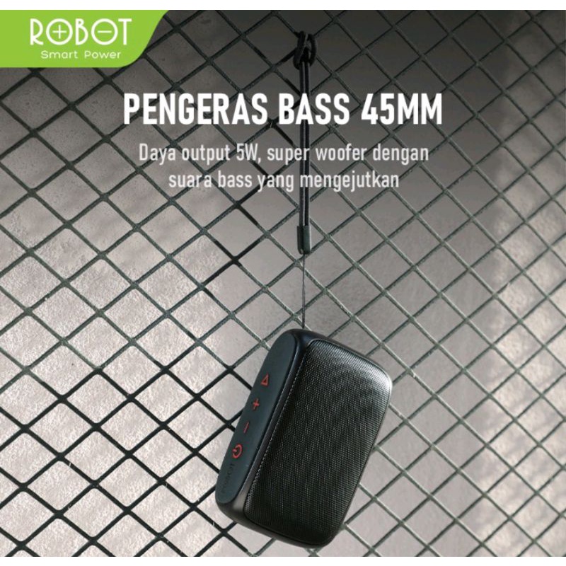 Jual Speaker Bluetooth Robot RB110 Portable Wireless Super Bass Mini ...