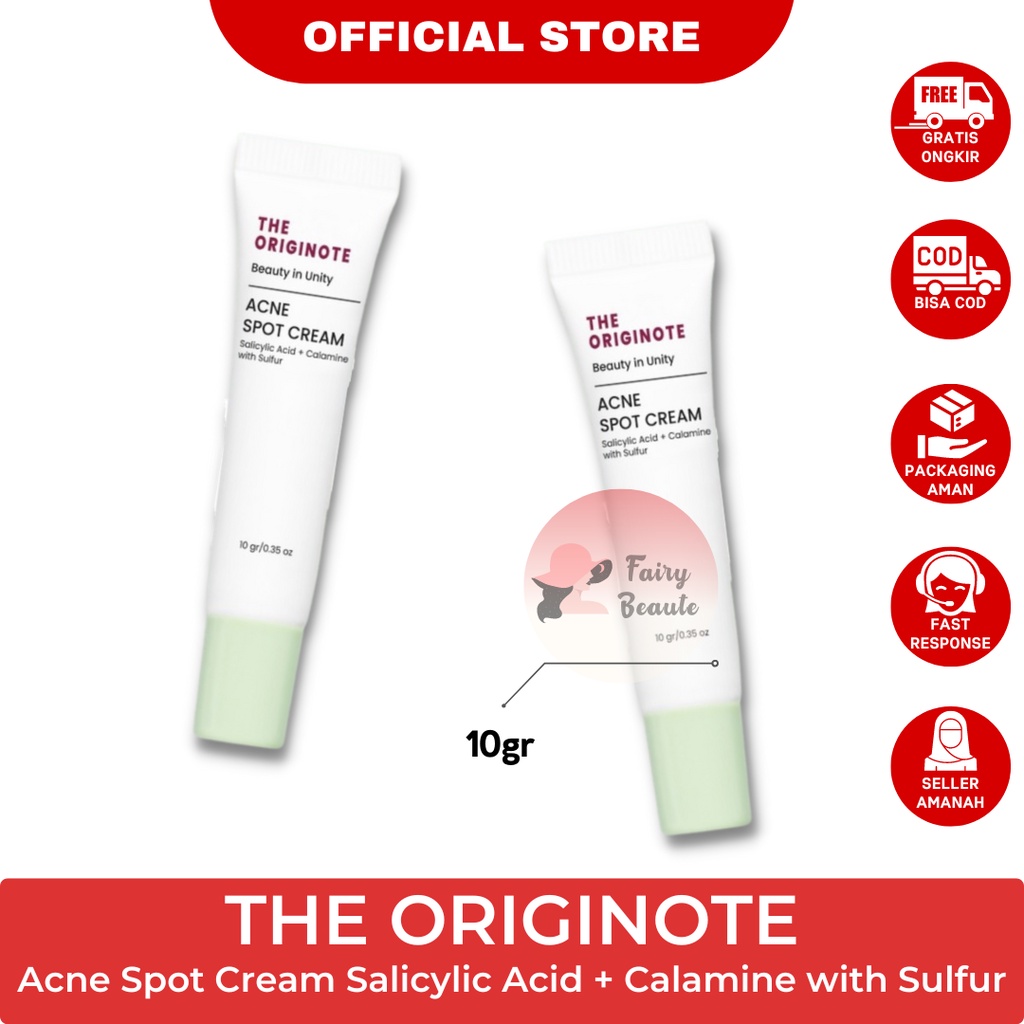 Jual The Originote Acne Spot Cream 10gr Acne Spot Treatment Gel