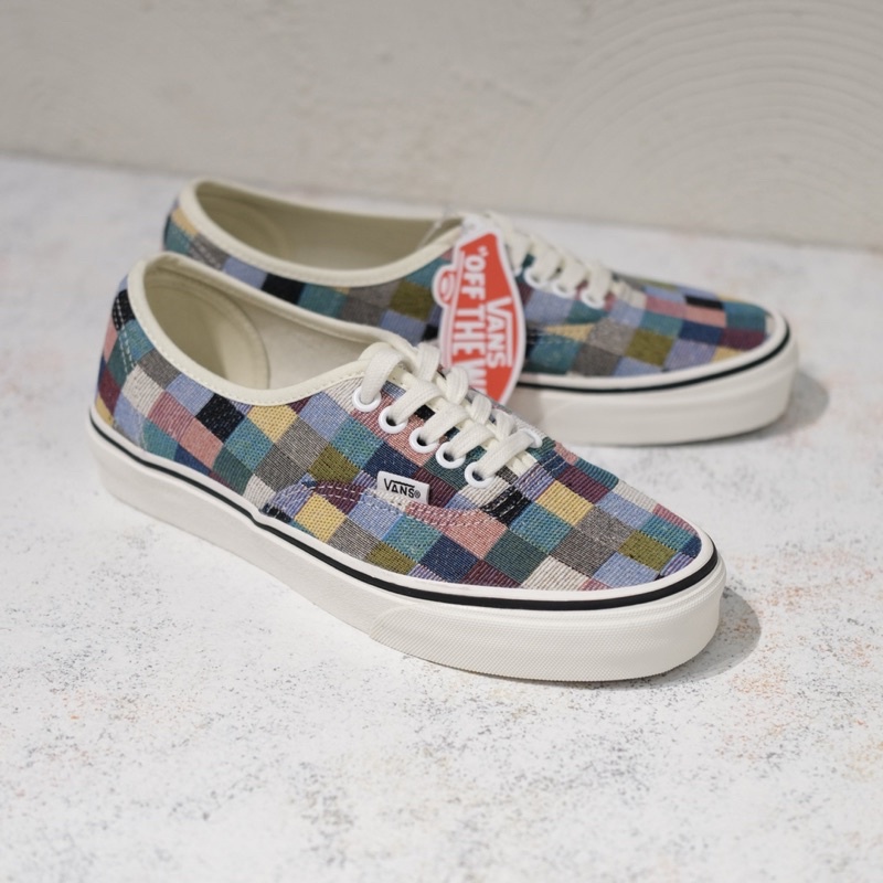 SEPATU VANS AUTHENTIC WOVEN PLAID/CHECKERBOARD CLASSIC