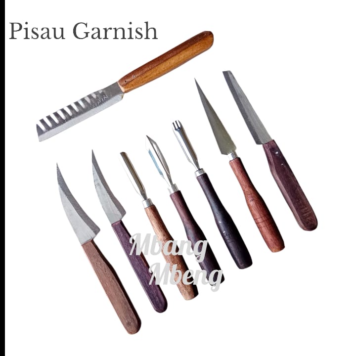 Jual Pisau Garnish Pisau Ukir Buah Dan Sayur Pisau Tumpeng Set Shopee Indonesia 