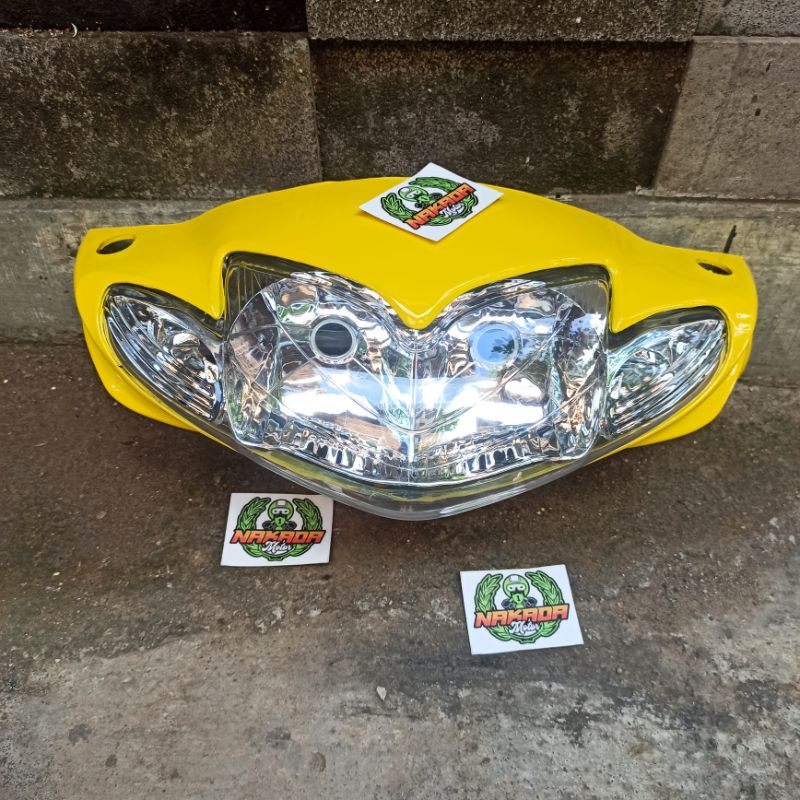 Jual Batok Kepala Depan Belakang Dan Lampu Shogun R Shogun Warna Kuning Shopee Indonesia