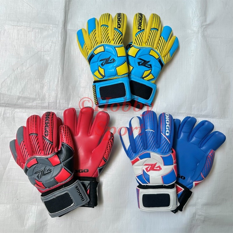 Jual Sarung Tangan Kiper Diogo Prato Anak Size 6 7 Tulang Sepak Bola ...