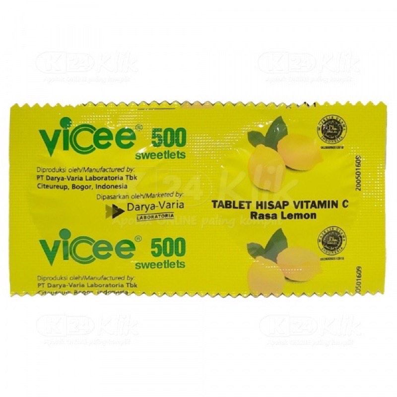 Jual Vice Tablet Hisap Vitamin | Shopee Indonesia