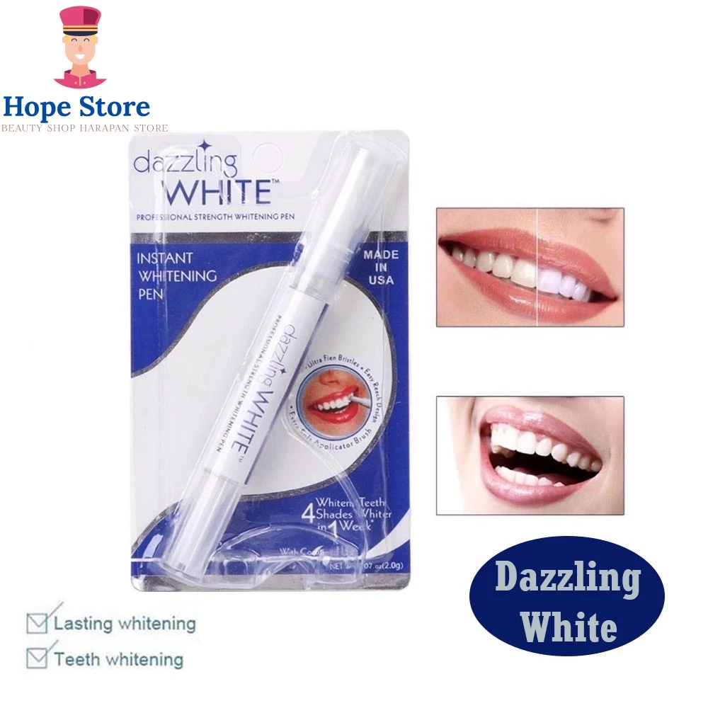 [ BISA COD ] Dazzling White Pen / Pemutih Gigi Kuning Permanen & Instan Putih Ampuh | AutoStock
