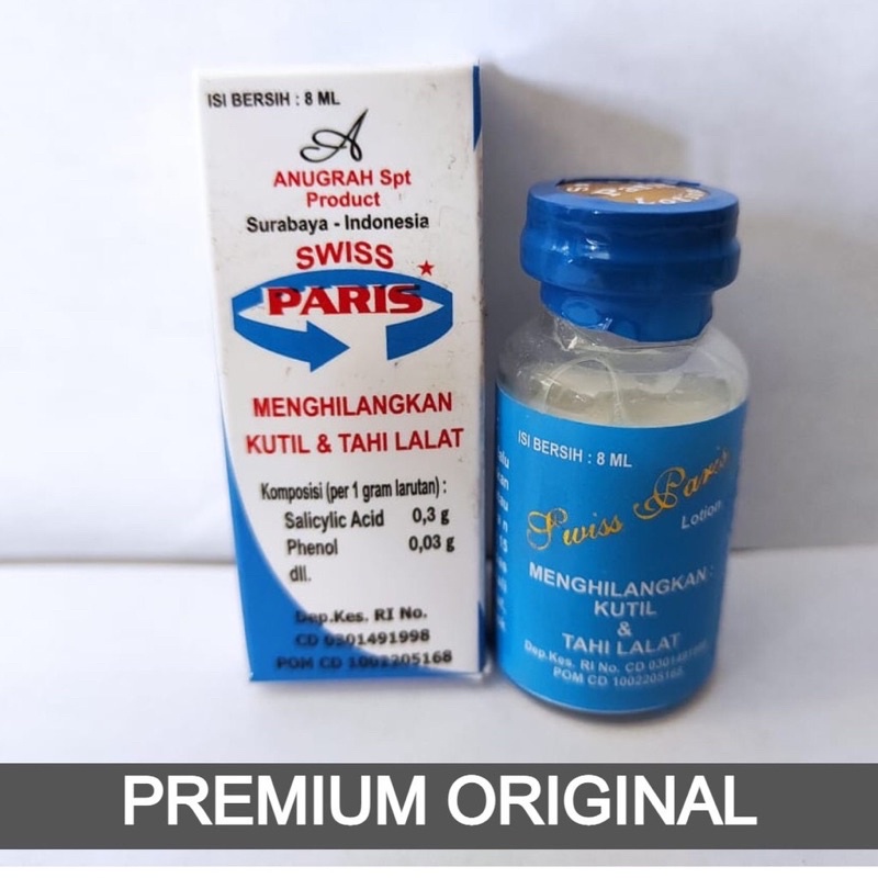 Jual SWISS PARIS LOTION PENGHILANG TAHI LALAT & KUTIL ORIGINAL Shopee