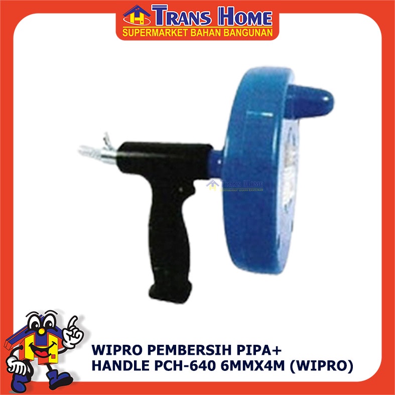 Jual Wipro Pembersih Pipa + Handle PCH-640 6mm x 4m (WIPRO) | Shopee ...