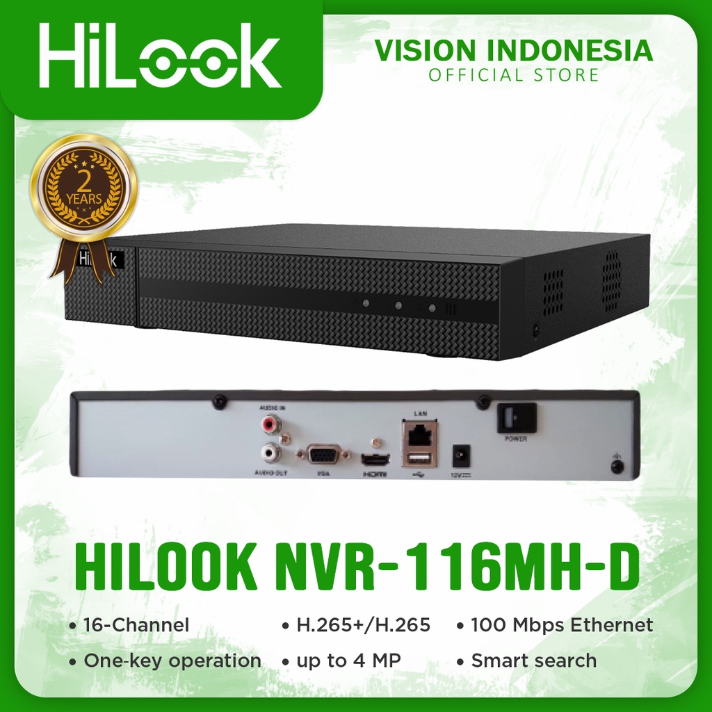 Jual Nvr Hilook Hikvision 16ch 16 Channel Nvr 116mh C Nvr 116mh D