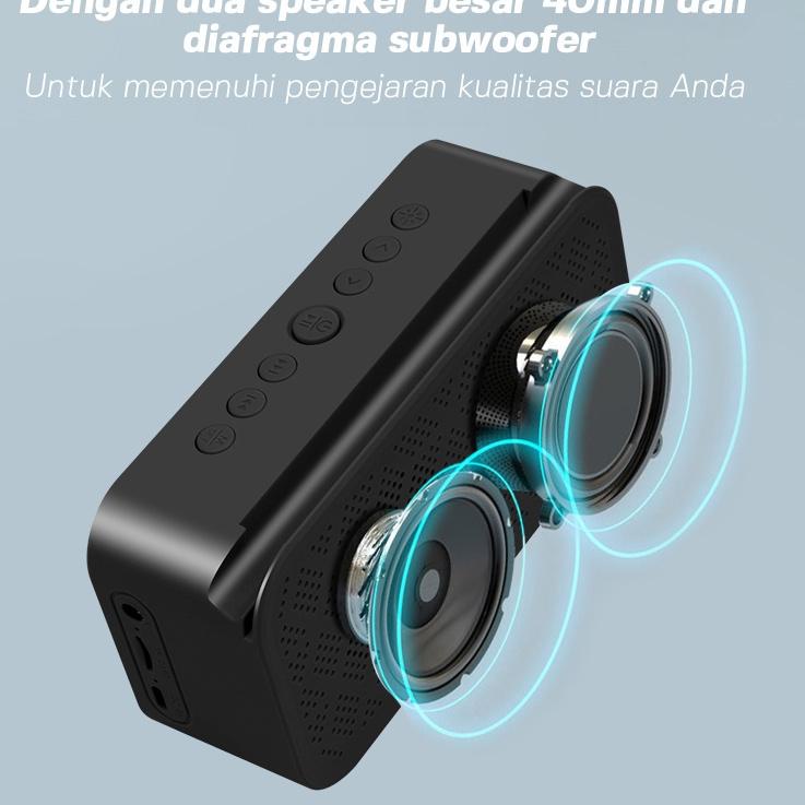 Jual New Sale goojodoq LED Display Alarm Jam Bluetooth Portable Dan FM