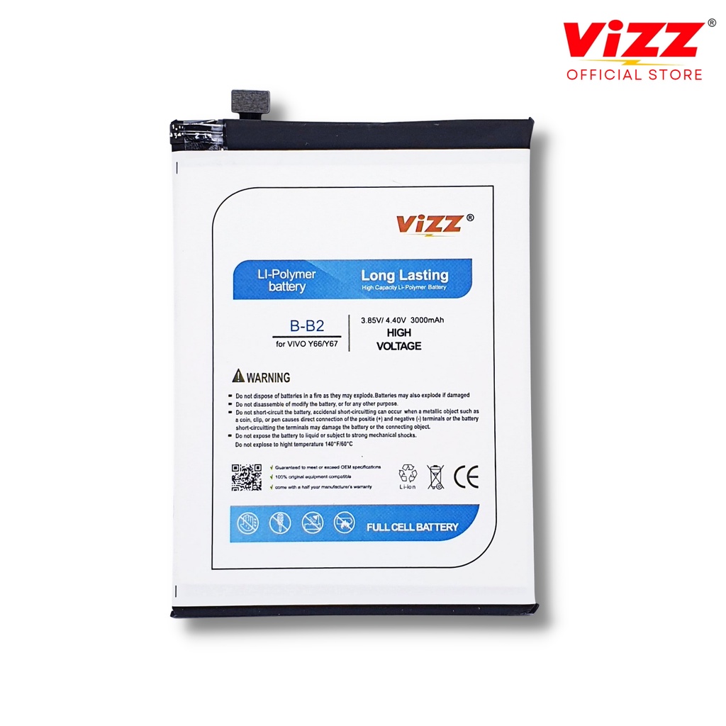 Jual VIZZ Baterai Vivo B-B2 Batre V5 / V5S / Y65 / Y66 / Y67 / V5 Lite ...