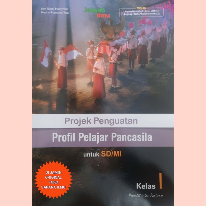 Jual Buku P5 Buku Projek Penguatan Profil Pelajar Pancasila Kelas 1 Sd Shopee Indonesia 0316