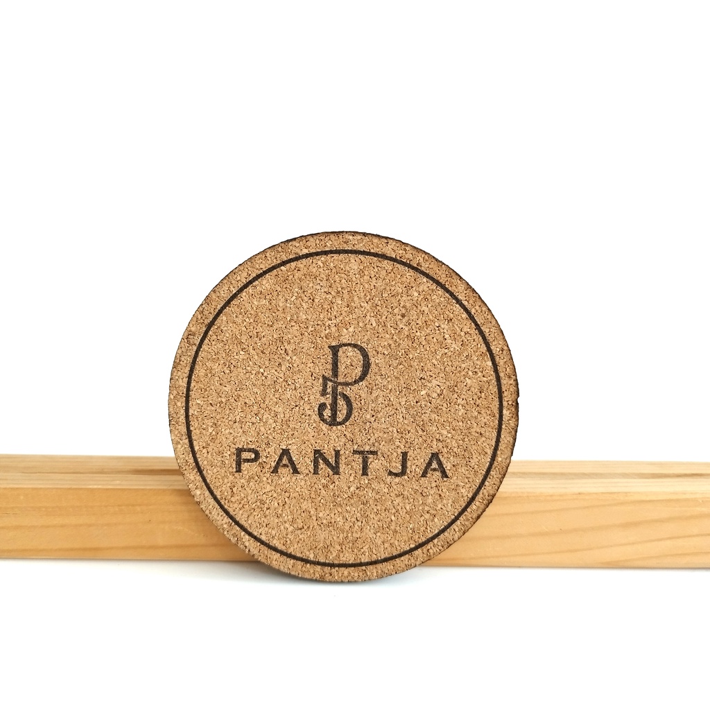 Jual Tatakan Alas Gelas Custom Nama Bahan Gabus Cork Coaster di Selaras ...