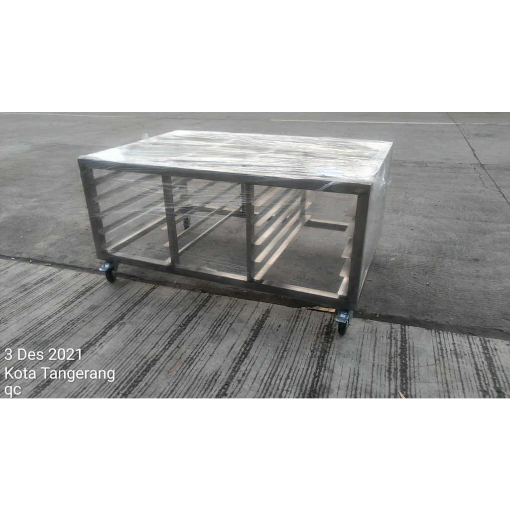 Jual Meja Oven YXY20 + Rak 1 Deck 2 Loyang Satmesin Stainless Steel ...